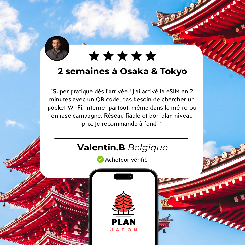 eSIM ilimitada en Japón