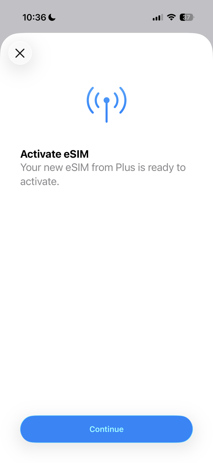 Activa tu eSIM