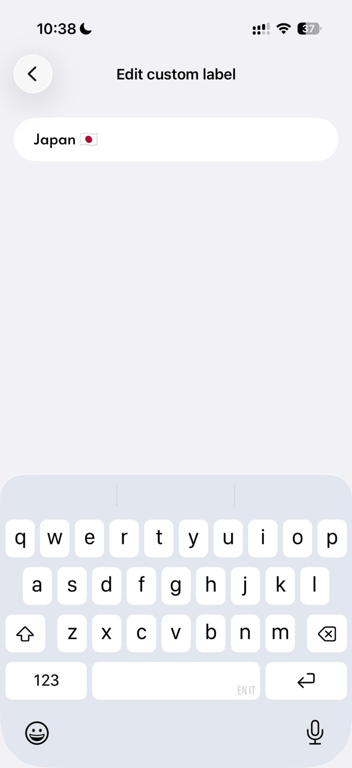Etiquetar tu eSIM