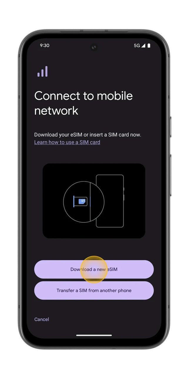 Descarga tu eSIM