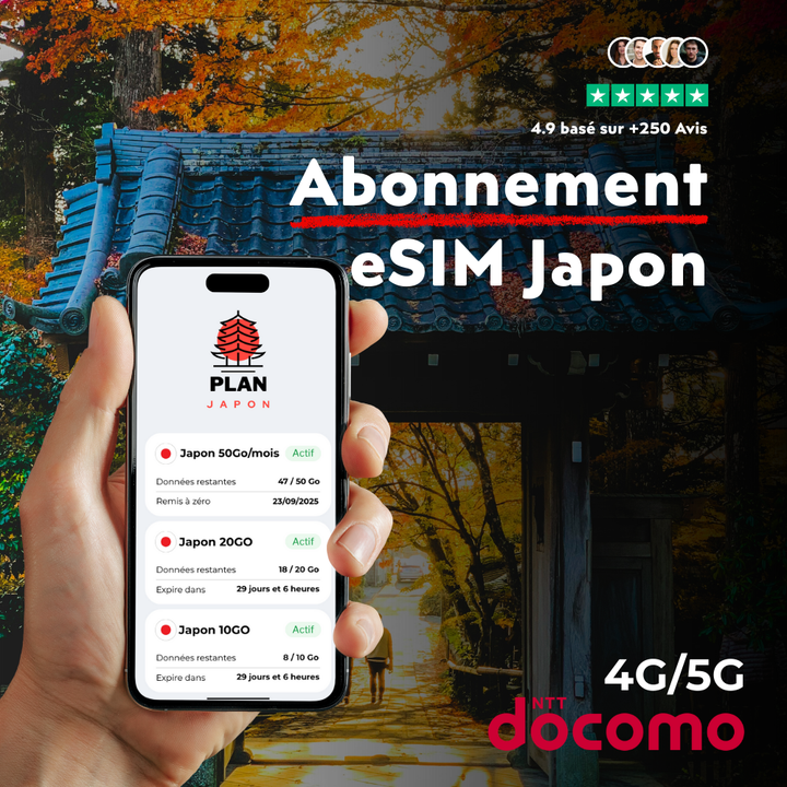 eSIM Japón larga estancia: plan mensual ideal (2026)