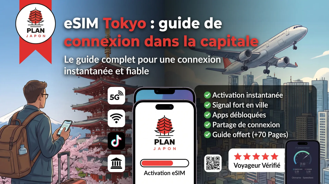 eSIM Tokio: guía de conexión en la capital japonesa