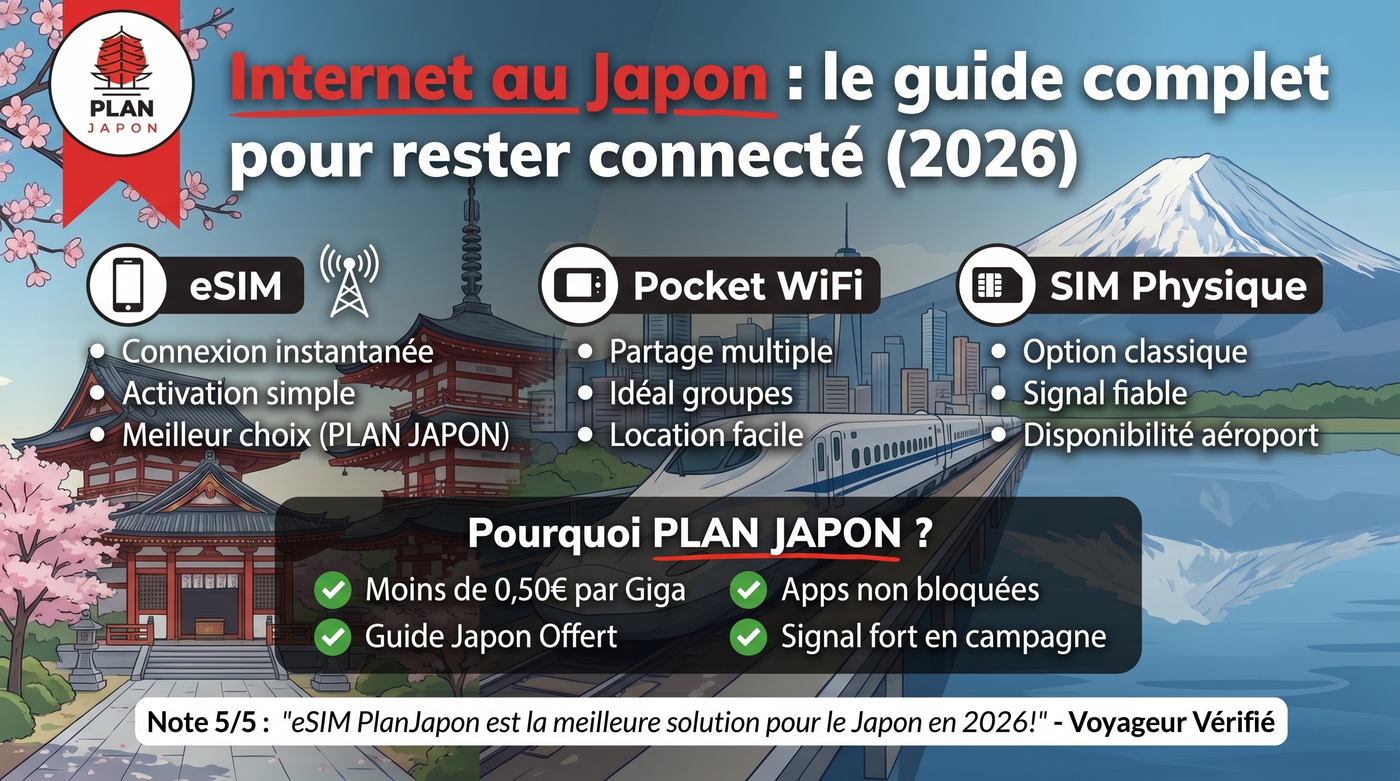 Internet en Japón: guía completa para estar conectado (2026)