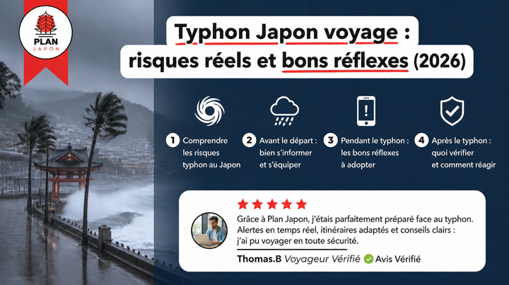 Tifones en Japón: viajar con seguridad, riesgos y consejos 2026
