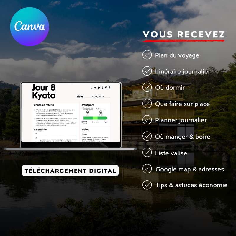 Guide numerique Japon - Temples culture et gastronomie