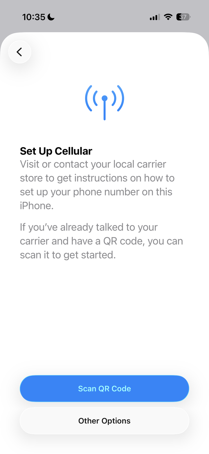 Escanear el código QR