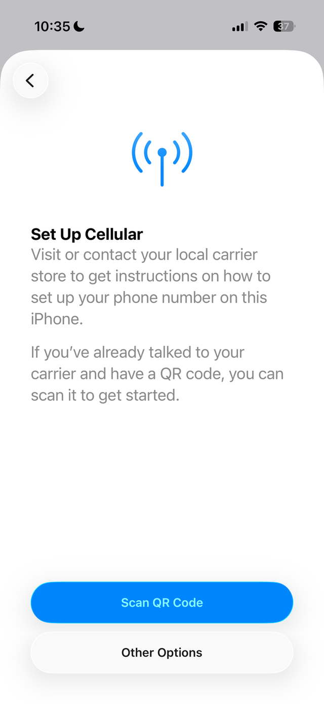 Escanear el código QR