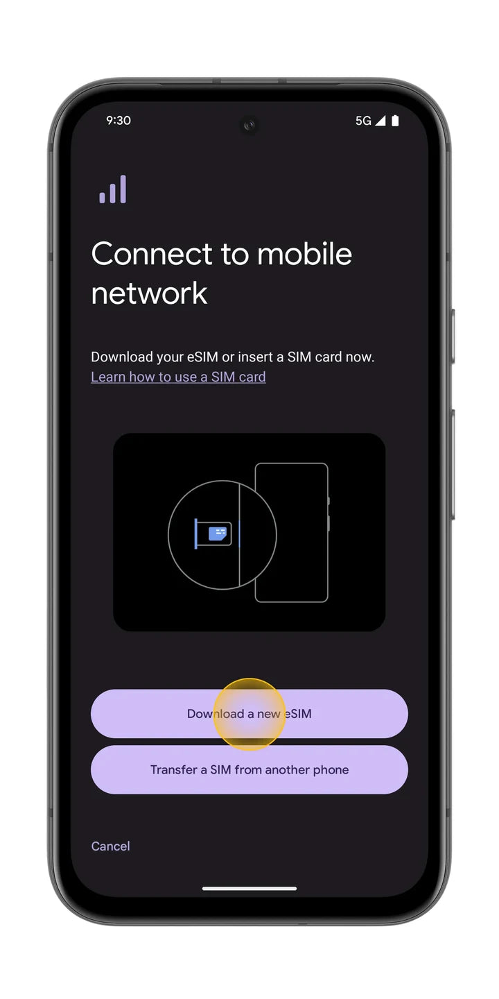 Descarga tu eSIM